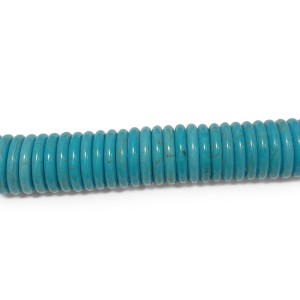 pressed turquoise buttons 18mm