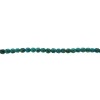 Turquoise (Pressed) Faceted Round Beads - 2mm 