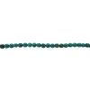 Turquoise (Pressed) Faceted Round Beads - 4mm 