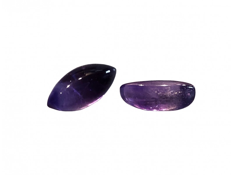 amethyst marquise cabochons 5x10mm 