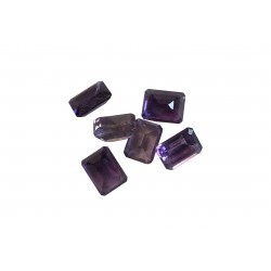 Amethyst Cut Stone, Octagon - 5 x 7mm