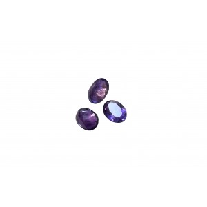 Amethyst Cut Stone, Oval - 4 x 6mm