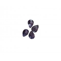 Amethyst Cut Stone, Pear - 5 x 7mm