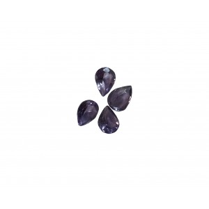 Amethyst Cut Stone, Pear - 5 x 7mm