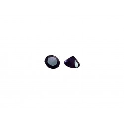 amethyst faceted round 3mm  