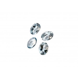 Aquamarine Cut Stone, Oval - 4 x 6mm