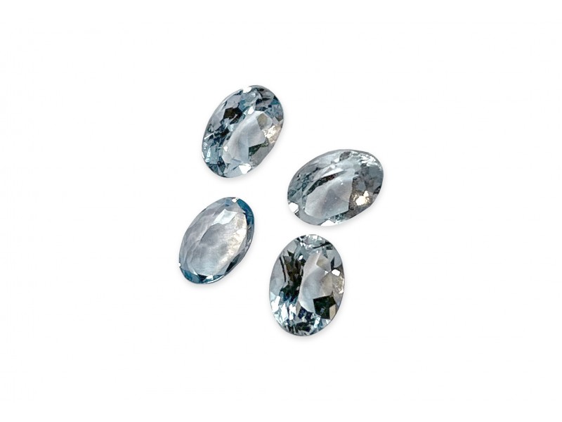 Aquamarine Cut Stone, Oval - 5 x 7mm
