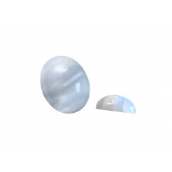 Blue Lace Agate Cabs, Oval - 8 x 10mm