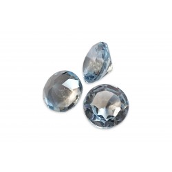 Blue Sky Topaz Cut Stone, Round, 6 mm