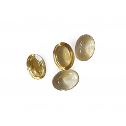 Citrine Cabs, Oval - 6 x 8mm