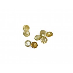 Citrine Cabs, Round - 4mm