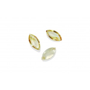 Citrine Cabs, Marquise - 4 x 8mm