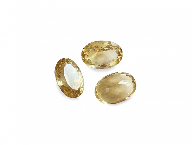 Citrine Cut Stone, Oval - 5 x 7mm