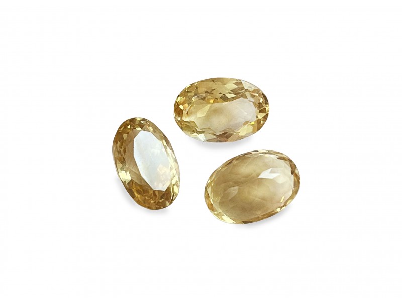 Citrine Cut Stone, Oval - 6 x 8mm