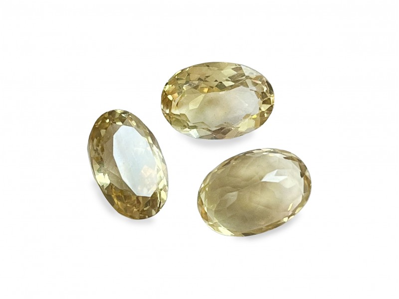 Citrine Cut Stone, Oval - 7 x 9mm