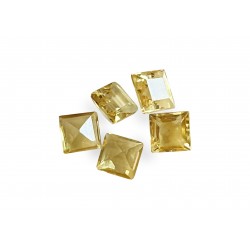 Citrine Cut Stone, Square - 5mm