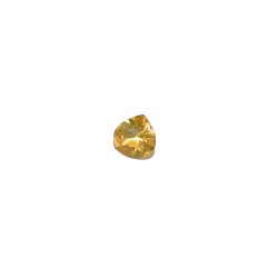 citrine pear, faceted, 10x10mm