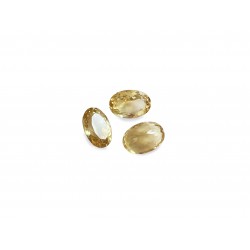 Citrine Cut Stone, Oval - 3x4mm