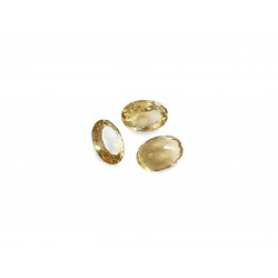 Citrine Cut Stone, Oval - 3 x 4mm