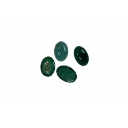 Emerald Cabs, Oval - 5x7mm