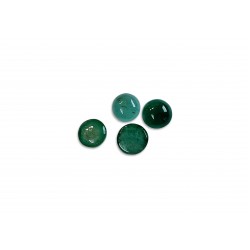 Emerald Cabs, Round - 4.5mm