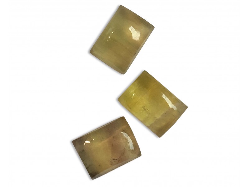 Fluorite Cabs, Rectangle, 7 x 9 mm