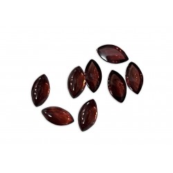 Garnet Cabochons Marquise 3x6mm