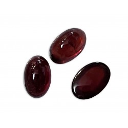 garnet cabochons oval 3x5mm