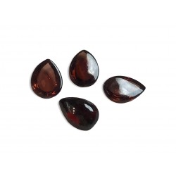 Garnet Cabs, Pear, 5 x 7 mm