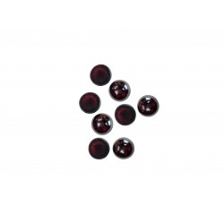 Garnet Cabochons Round 2mm 