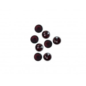 Garnet Cabochons Round 2mm 
