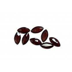 garnet faceted marquise 3x6mm