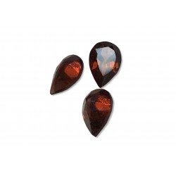Garnet Cut Stone, Pear, 6 x 8 mm