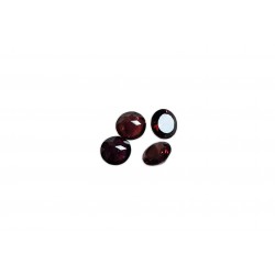 garnet faceted round 2mm