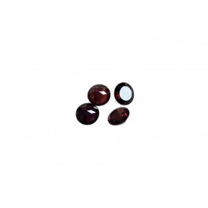 garnet faceted round 2mm