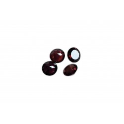 garnet faceted round 2.5mm