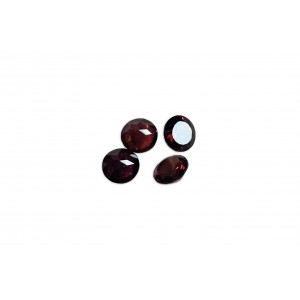 Garnet Cut Stone, Round, 2.5 mm
