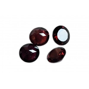 Garnet Cut Stone Round 6 mm