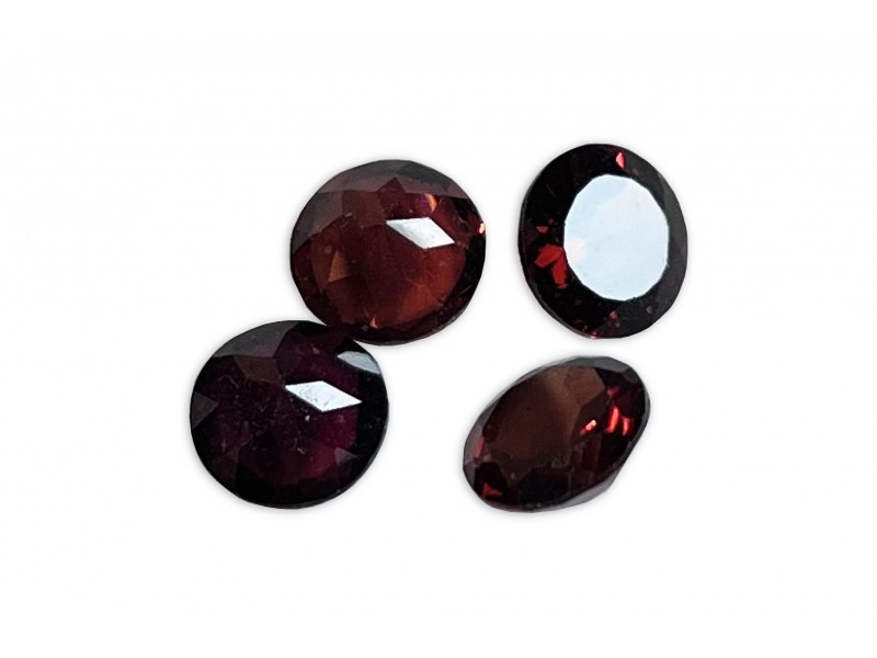 Garnet Cut Stone Round 6 mm