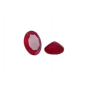 Agate Pink Cut Stone Oval 7x9mm