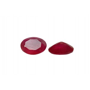 Agate Gawa Pink Faceted, Oval 8x10mm