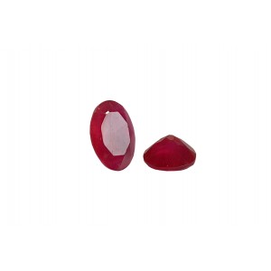 PInk Agate Faceted Oval - 5 x 7mm