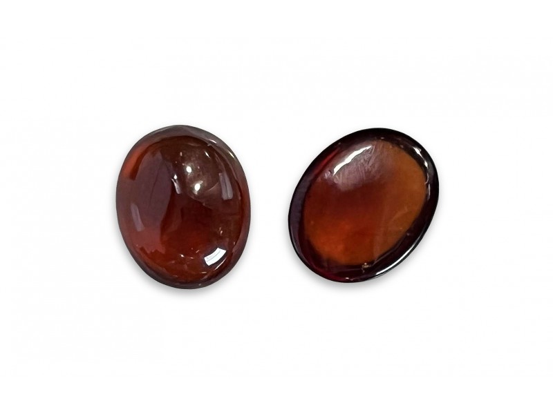 Hessonite Garnet Cabs Oval 8mm x 10mm