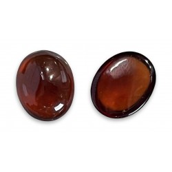 Hessonite Garnet Cabs Oval 10mm x 14mm