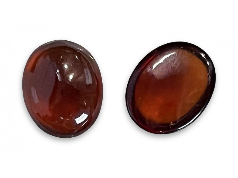 Hessonite Garnet Cabs Oval 10mm x 14mm