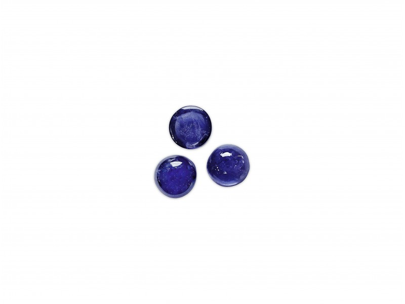 Sapphire Cabs, Round, 2 mm 