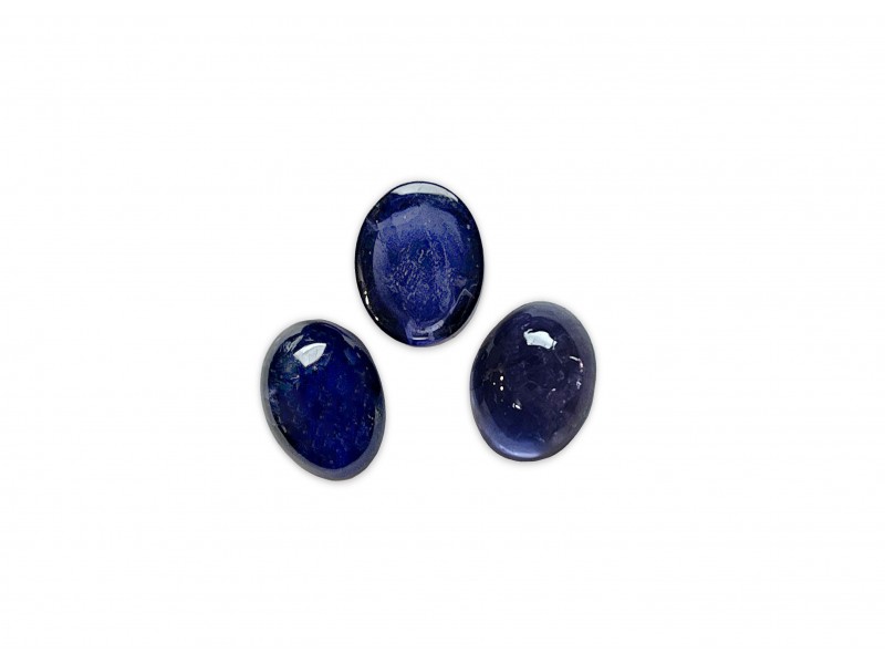 Iolite Cabs, Oval, 5 x 7 mm
