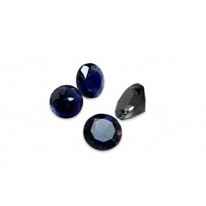 Iolite Cut Stone, Oval, 4 x 6 mm 