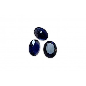 Iolite Cut Stone, Oval, 5 x 7 mm 