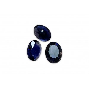 Iolite Cut Stone, Oval, 6 x 8 mm 